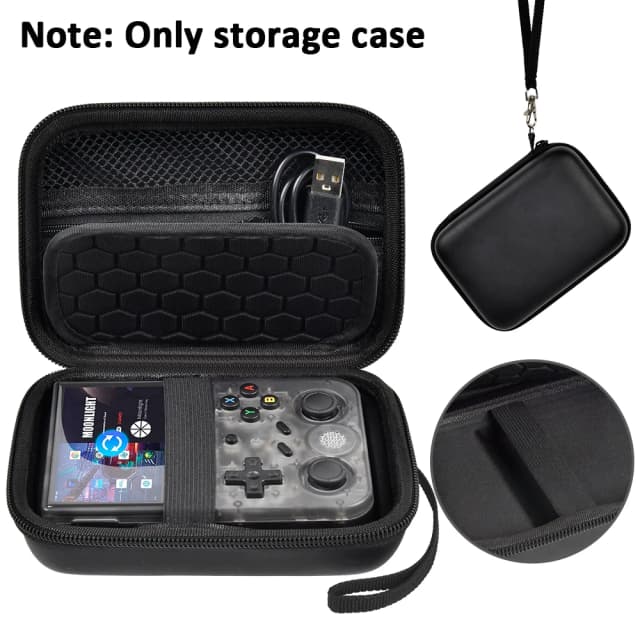 Handheld Consoles Bag for RG353V/RG353VS/R36S Retro Handheld Consoles - Compact Storage Organizer & Carrying Bag