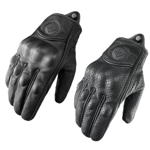 Motorcycle Gloves Men Women Moto Leather Cycling Glove Motorbike ATV Motor S 3XL Bicycle Protection Four Seasons Spring Autumn