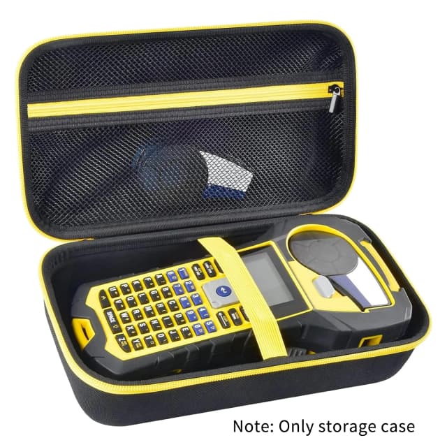 Case Compatible with Brady M210/ BMP21-PLUS Handheld Label Printer. Sticker Maker Portable Storage Holder Bag with Mesh Pocket