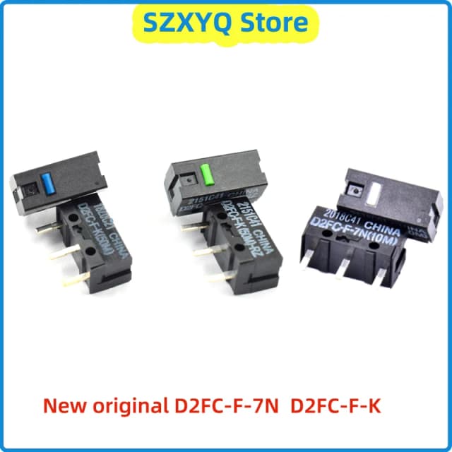 Mouse Button Switch D2FC-F-7N D2FC-F-K(50M) D2FC-F-7N(20M)(OF) D2FC-F-7N(10M)(OF) Mouse Micro Switch for omron mouse switch